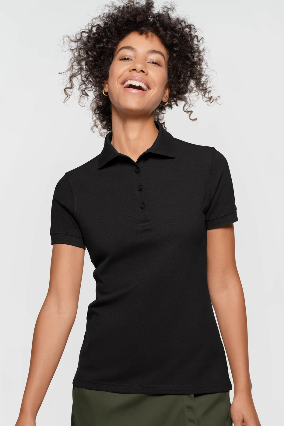 Hakro Ladies Label-Free Polo Heavy Mikralinar Eco