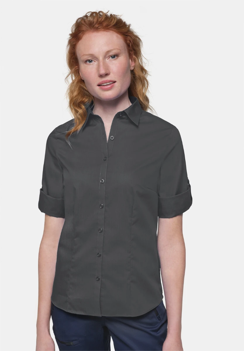 Hakro Ladies 3/4 Sleeve Vario Blouse Mikralinar