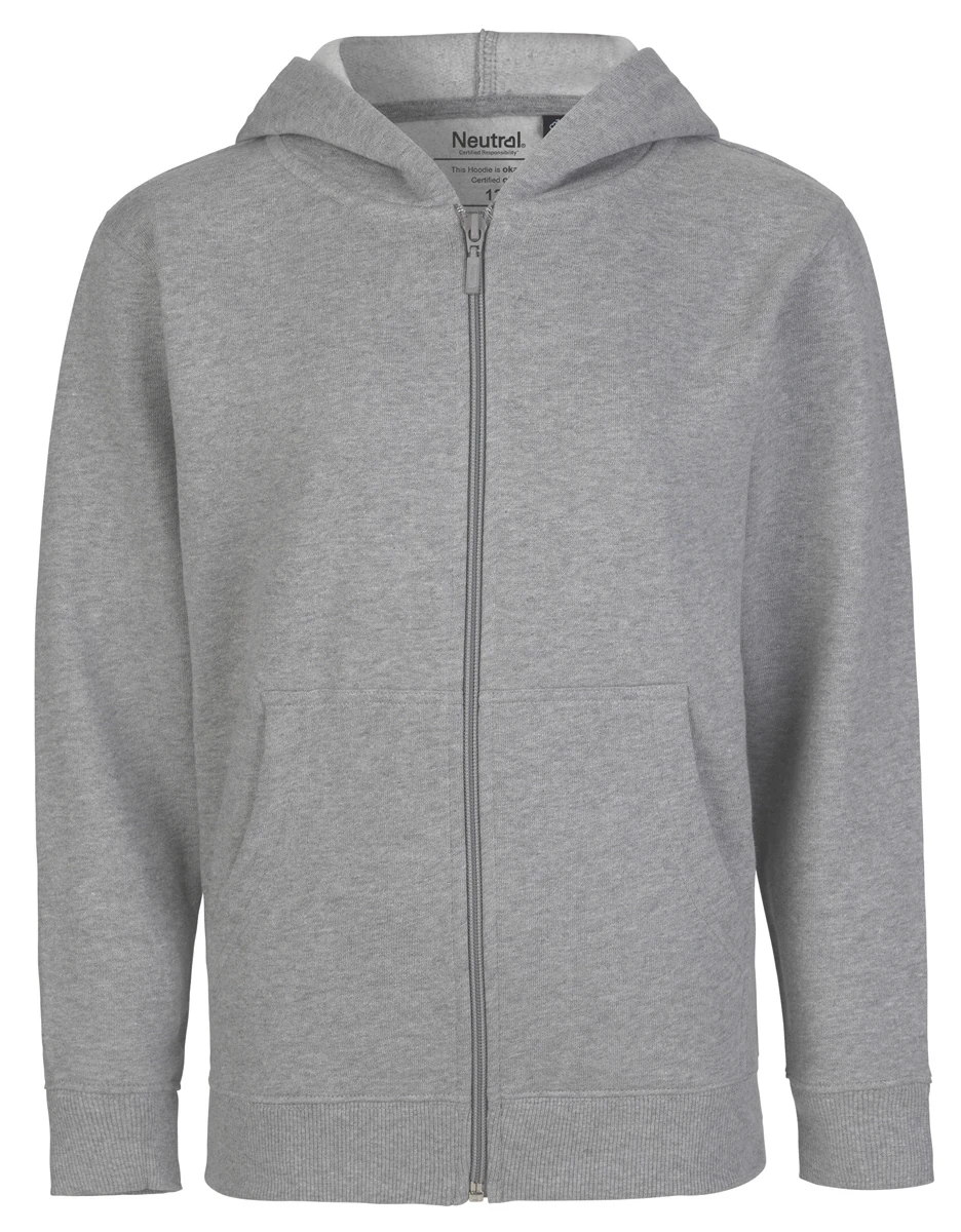Neutral Kids Zip Hoodie