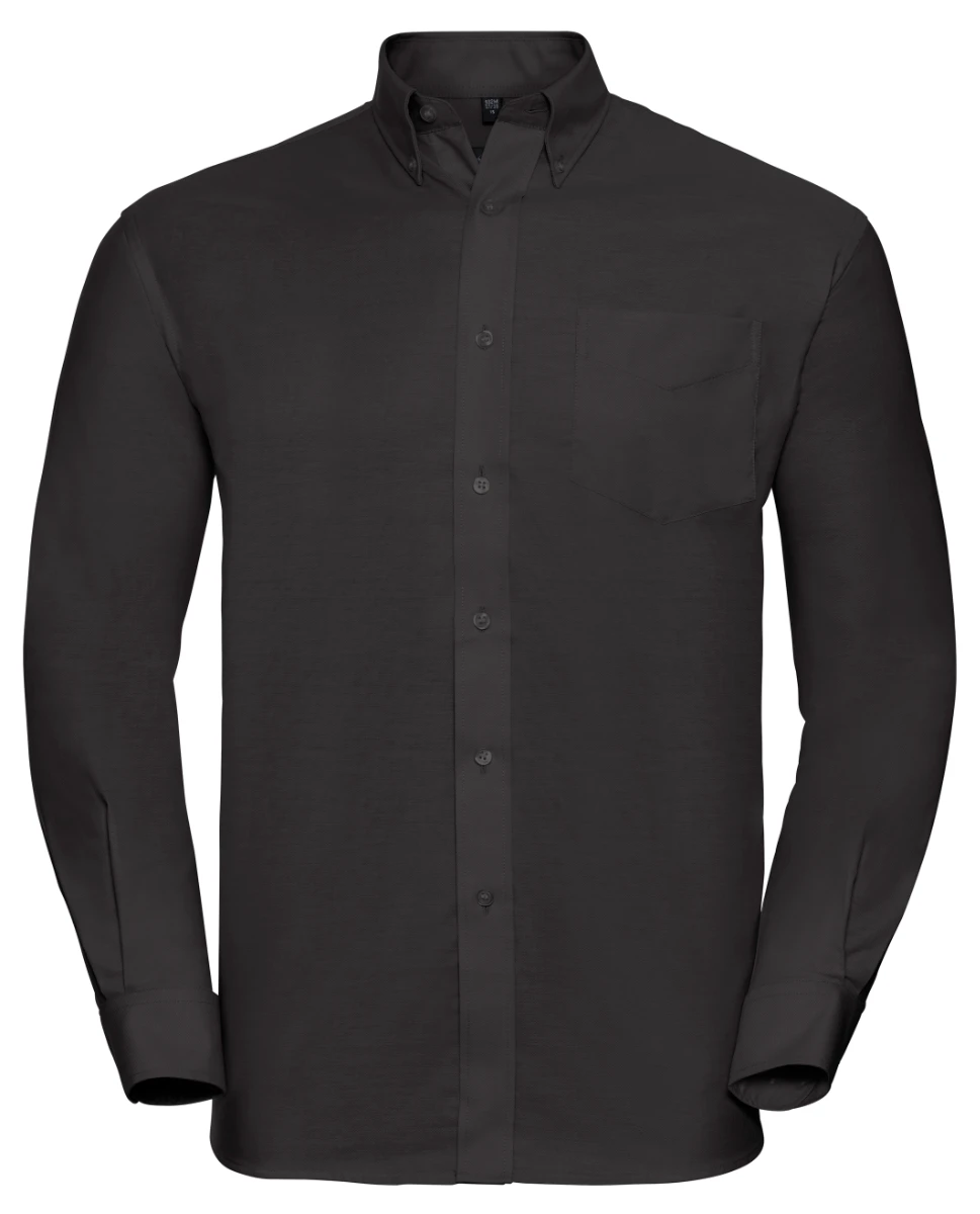 Russell Mens Longsleeve Classic Oxford Shirt