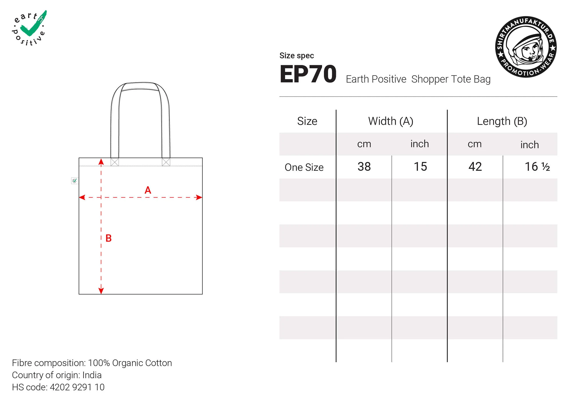 Earth Positive Shopping Bag