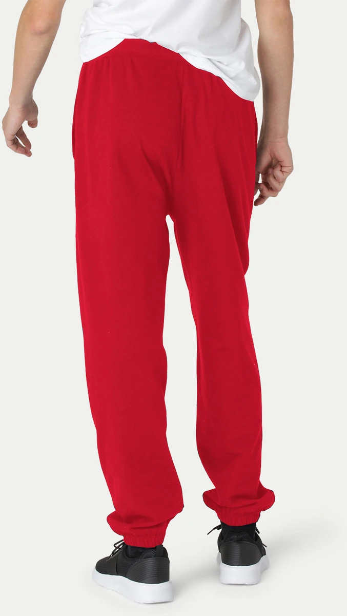 Neutral Unisex Sweatpants With Elastic Cuff