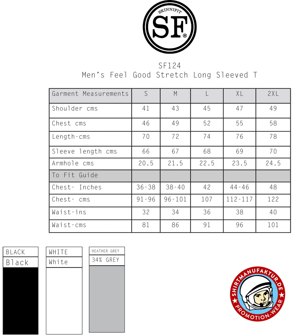 SkinniFit Feel Good Long Sleeved Stretch T