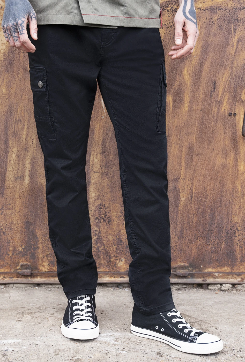 Karlowsky Herren Cargohose ROCK CHEF-Stage2