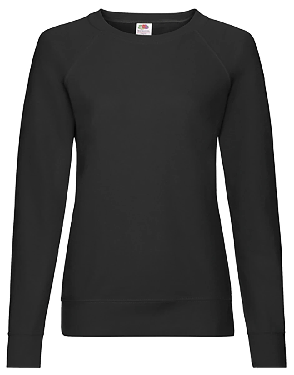 Fruit of the Loom Ladies Lightweight Raglan Sweat