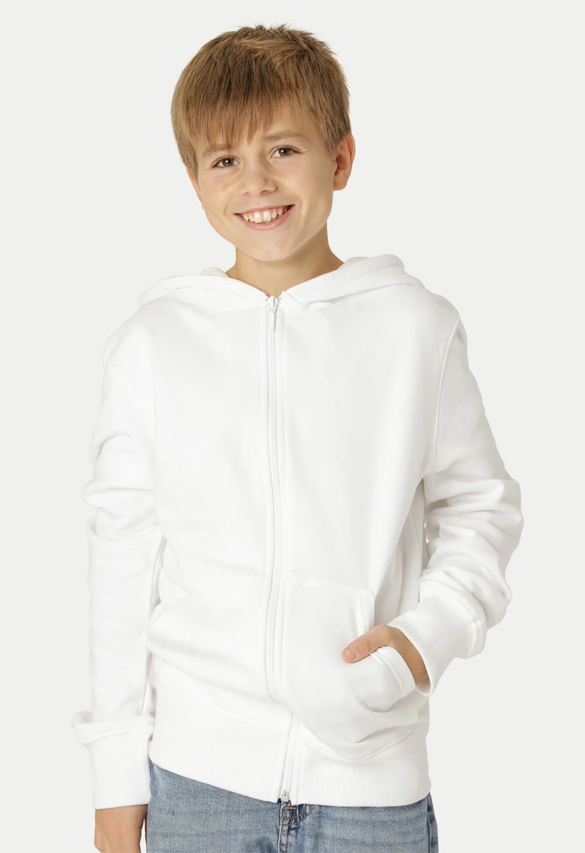 Neutral Kids Zip Hoodie