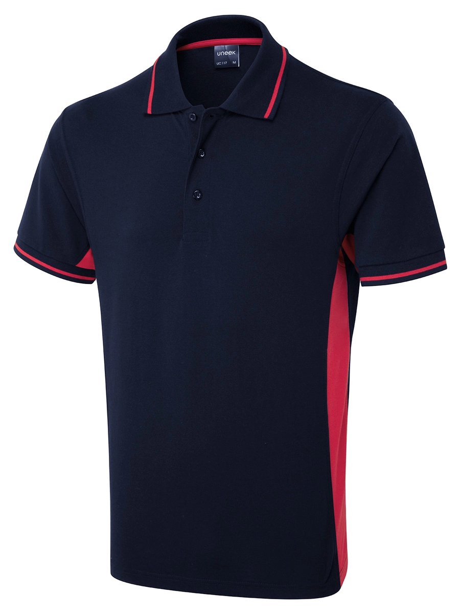 Uneek Two Tone Polo