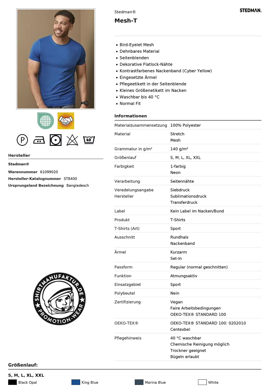 Stedman Mesh-T