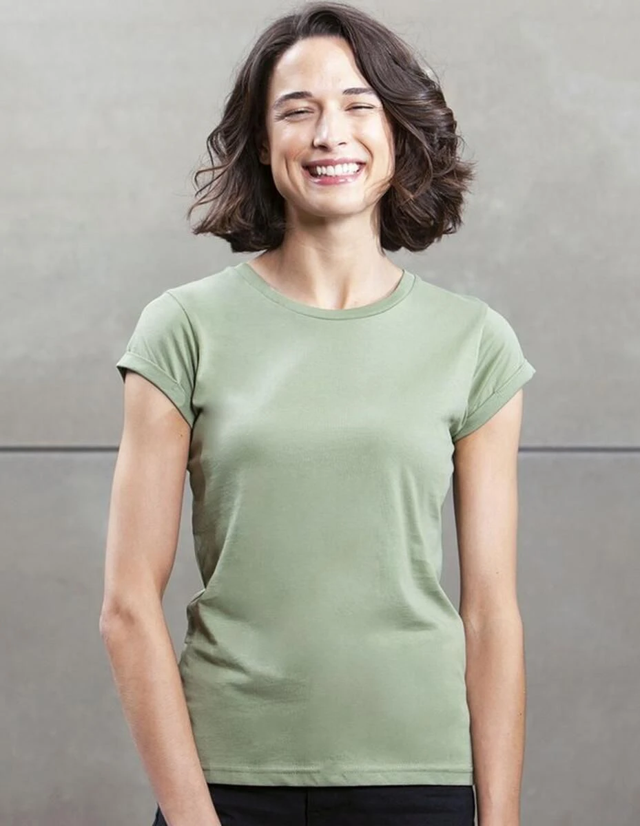 Mantis Womens Roll Sleve T