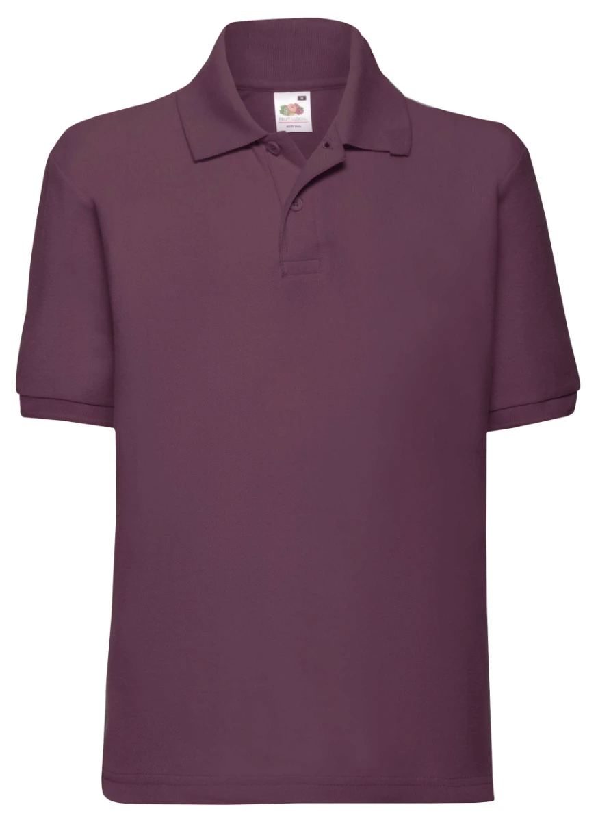 Fruit of the Loom Kids 65/35 Polo