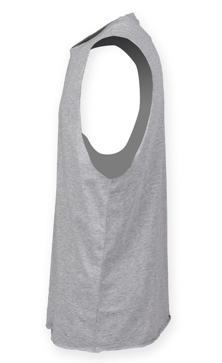 SkinniFit High Neck Slash Armhole Vest