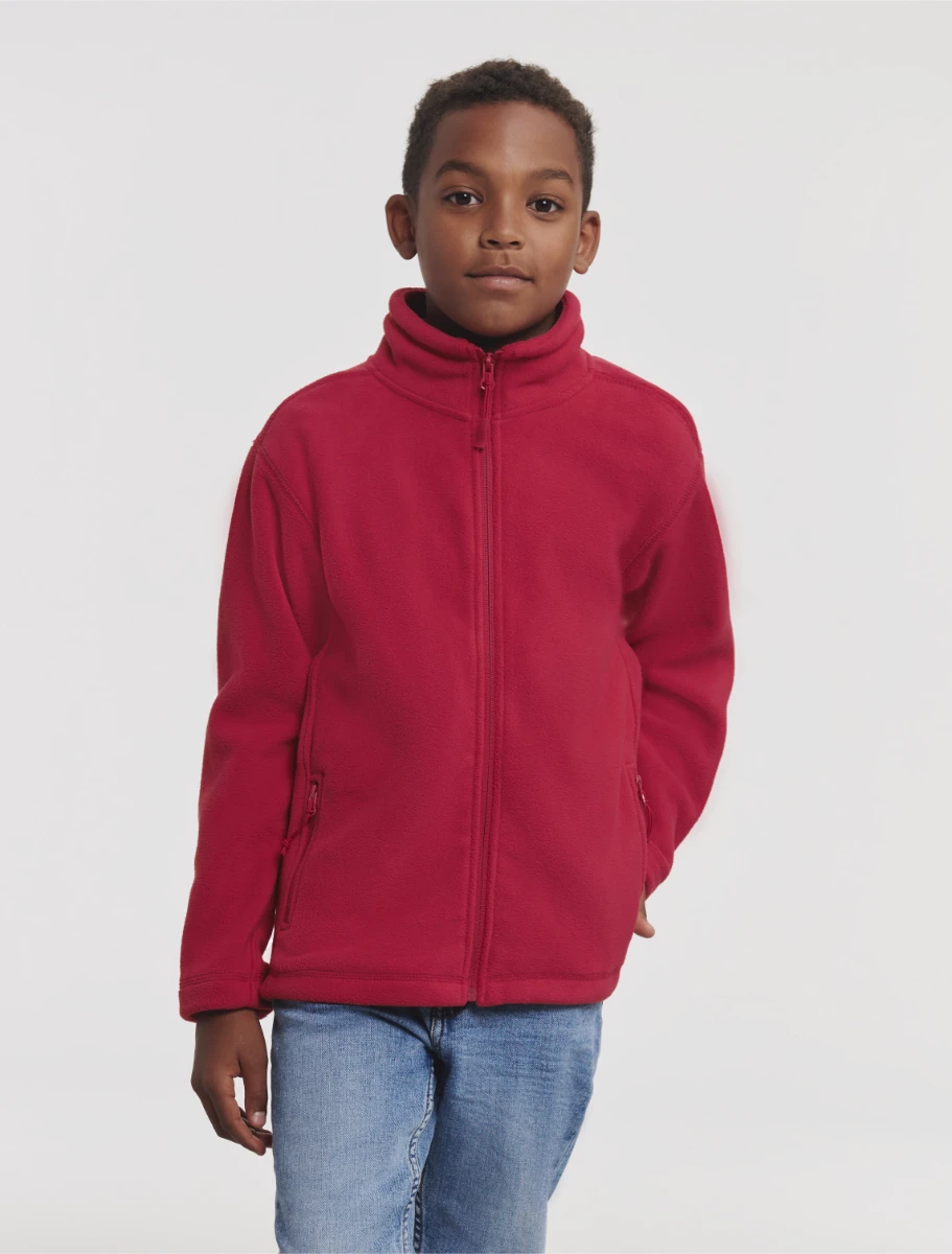 Russell Kids Full Zip Outdoor Fleece