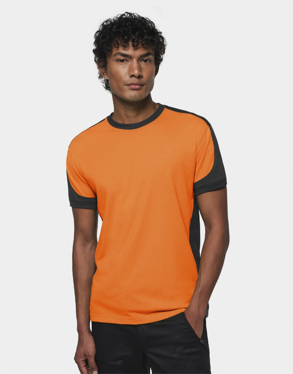 Hakro T-Shirt Contrast Mikralinar