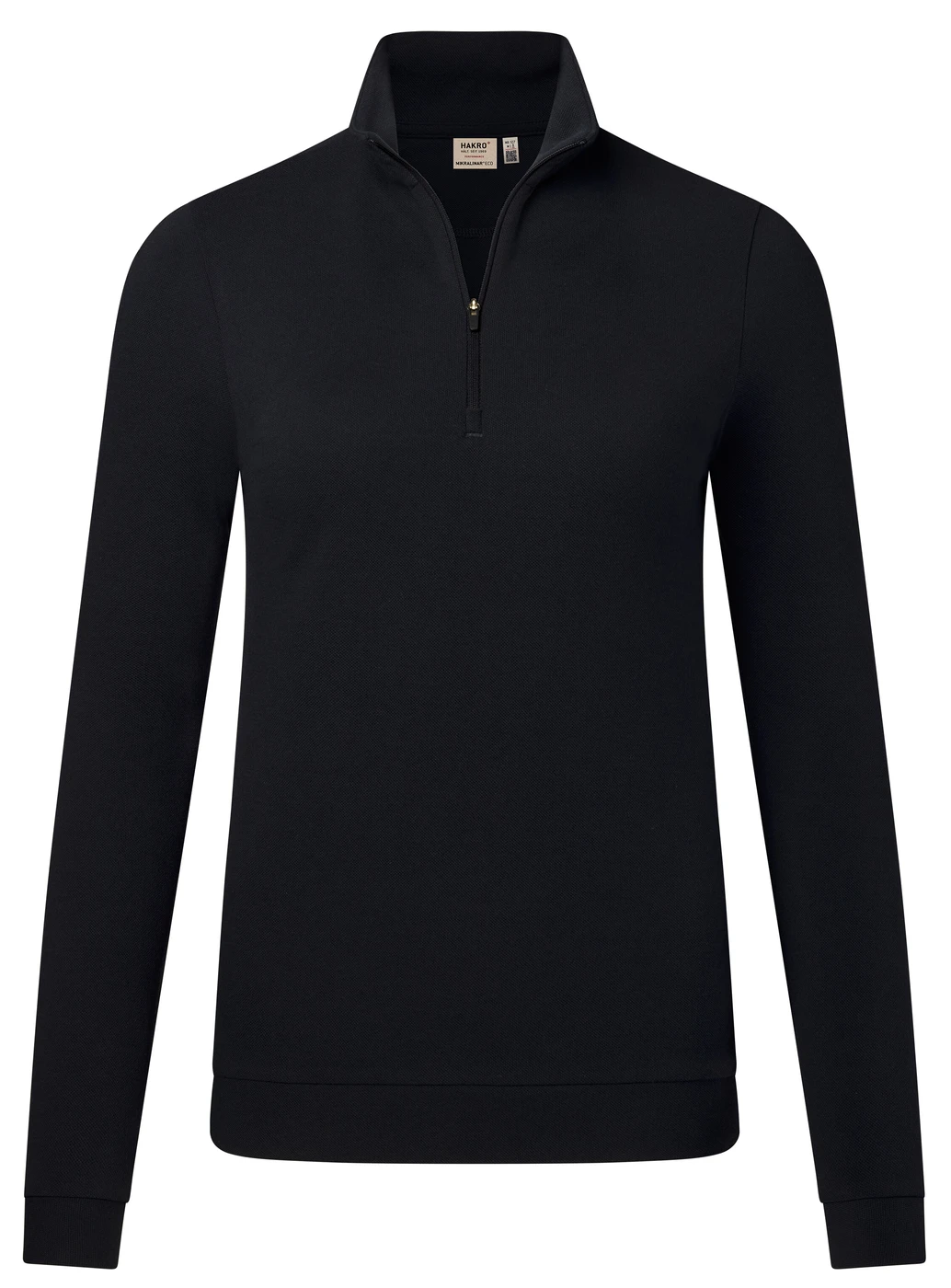 Hakro Ladies Zip-Longsleeve Piqué Mikralinar Eco