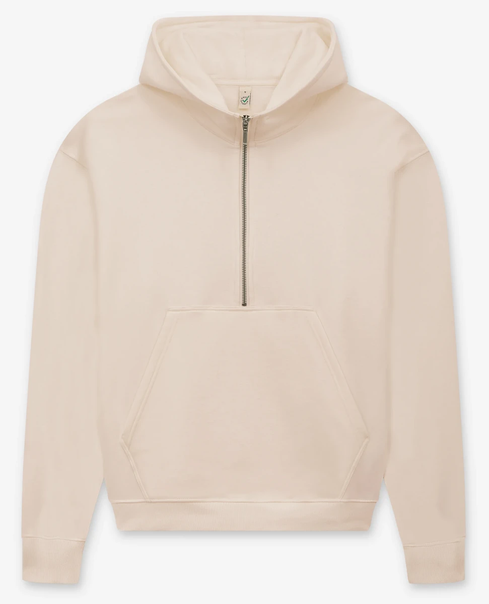 Earth Positive Womens Half-Zip Hoodie