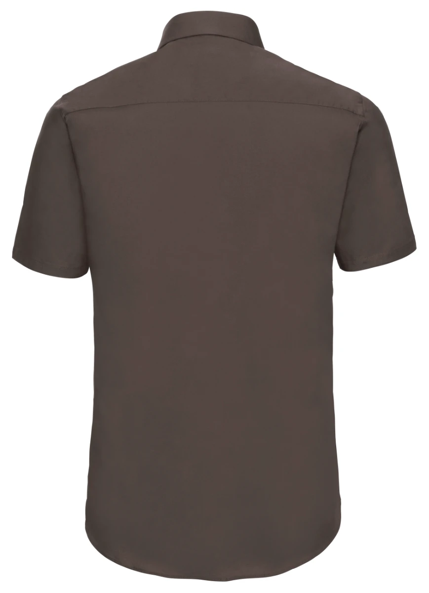 Russell Mens Short Sleeve Fitted Shirt