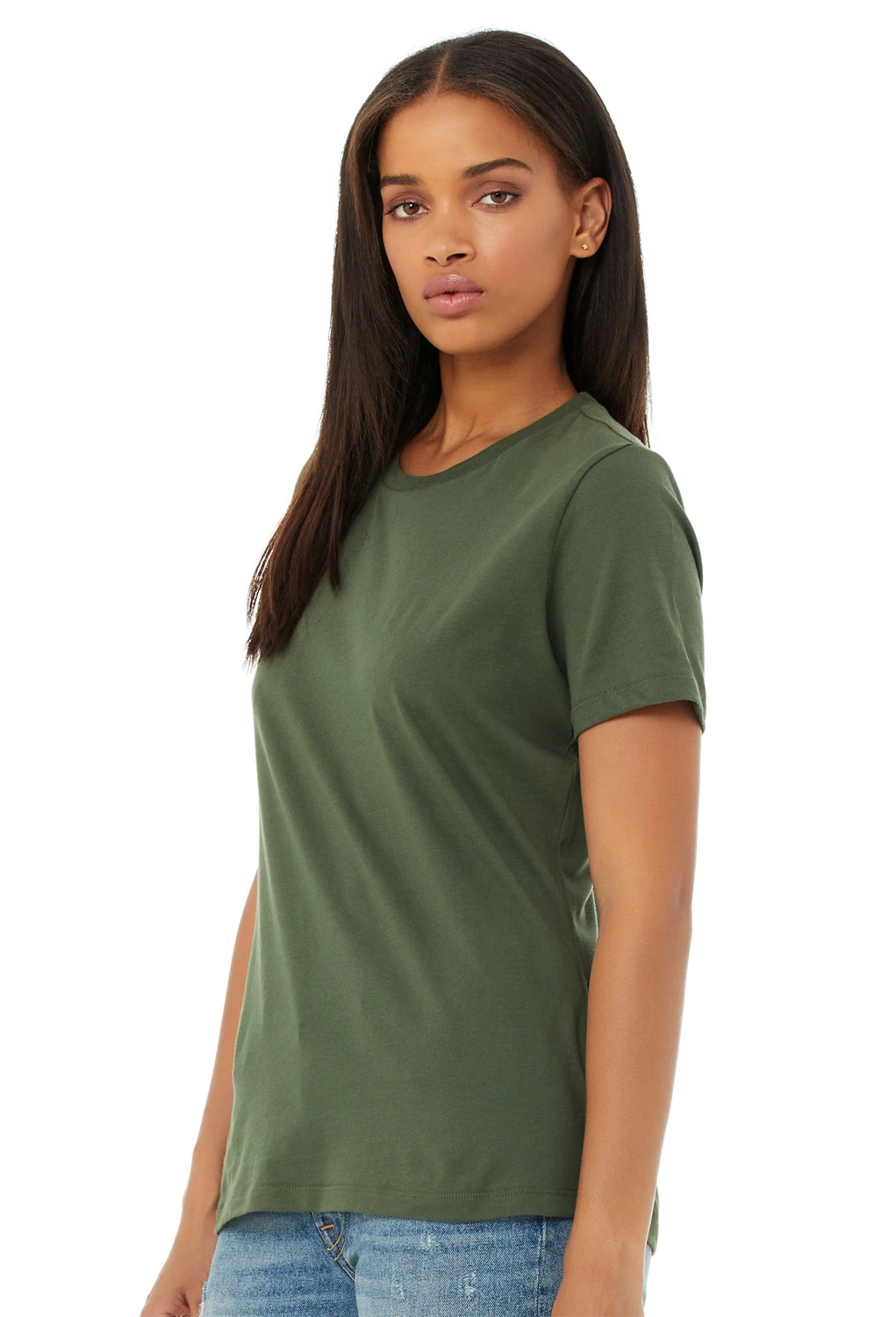 Bella Womens Relaxed Jersey Tee