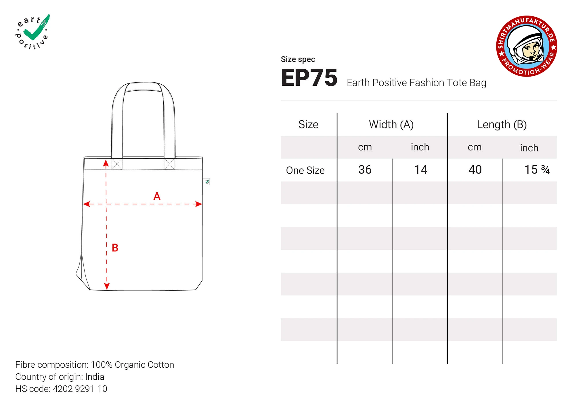 Earth Positive Fashion Bag