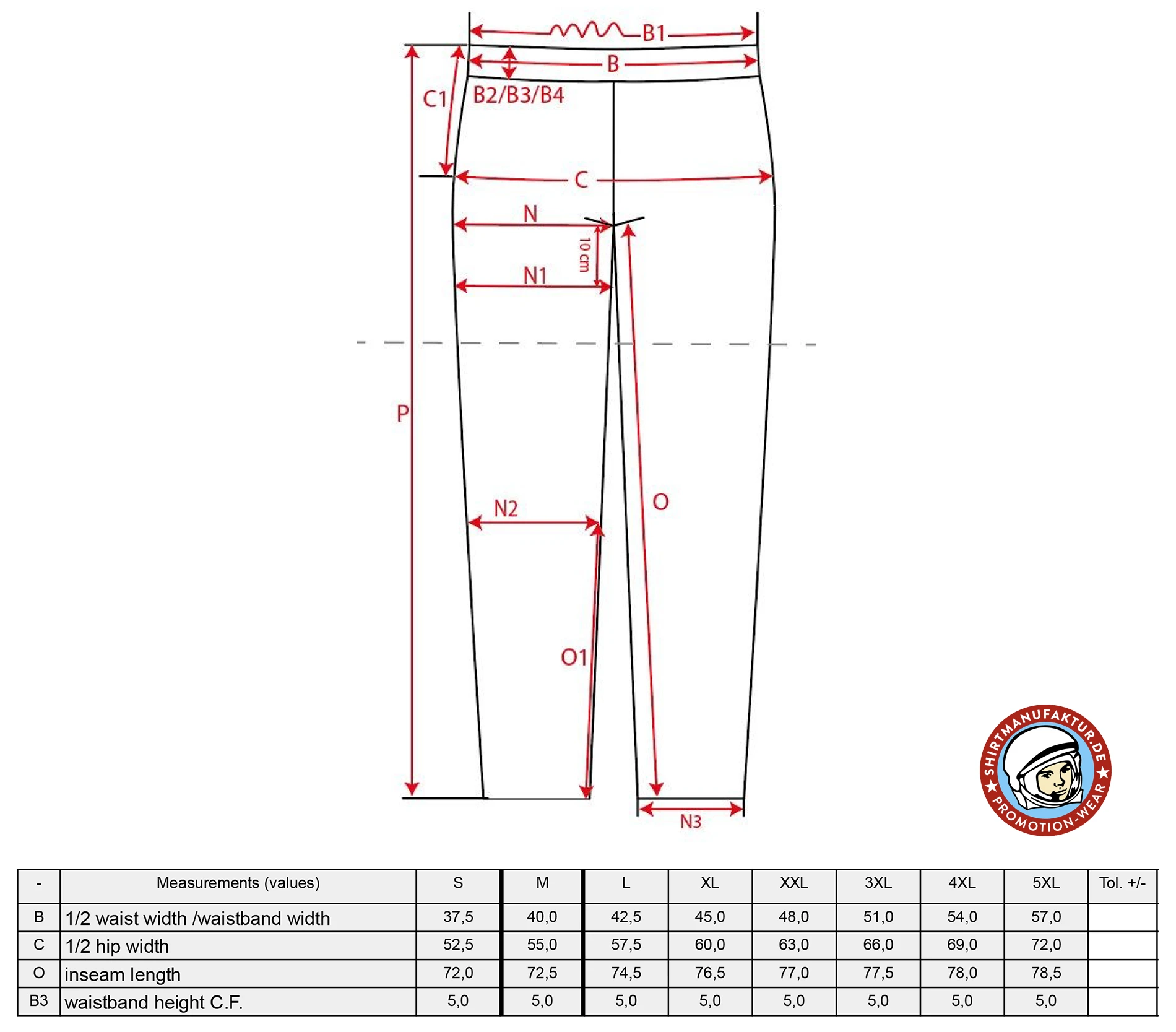 Build Your Brand Tricot Track Pants