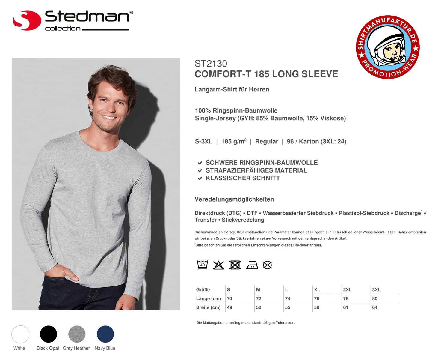 Stedman Comfort Longsleeve