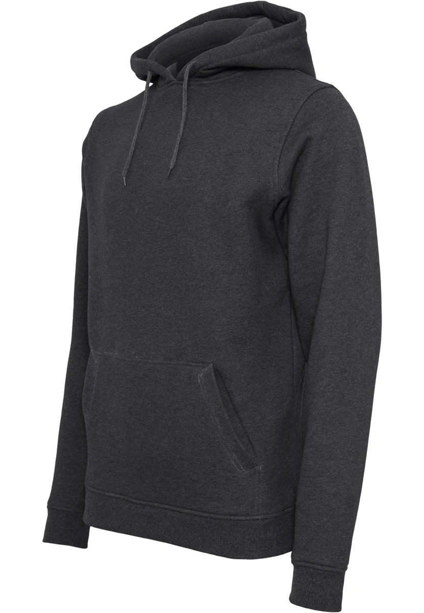 Build Your Brand Heavy Hoody, BY011 charcoal