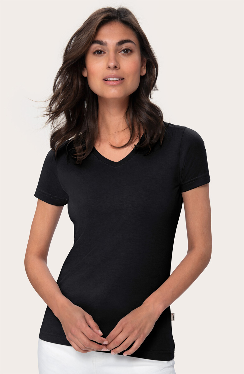 Hakro Ladies V-Shirt Mikralinar PRO