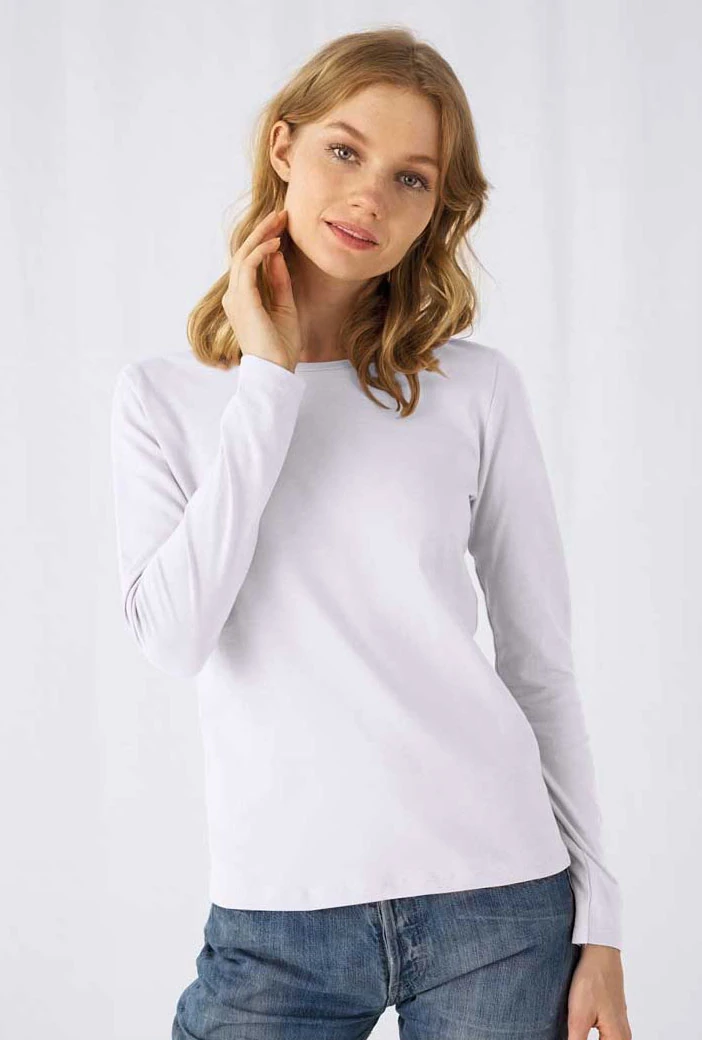 B&C Womens #E150 Longsleeve