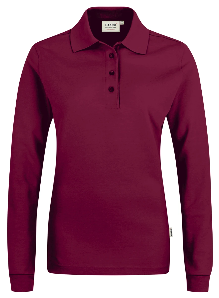 Hakro Ladies Longsleeve - Polo Mikralinar Hakro Ladies Longsleeve - Polo Mikralinar