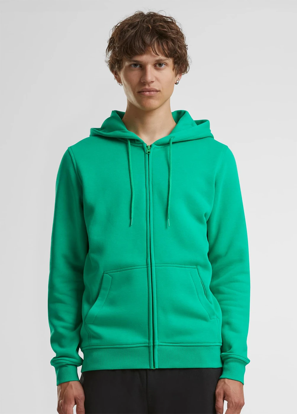 Build Your Brand Heavy Zip Hoody