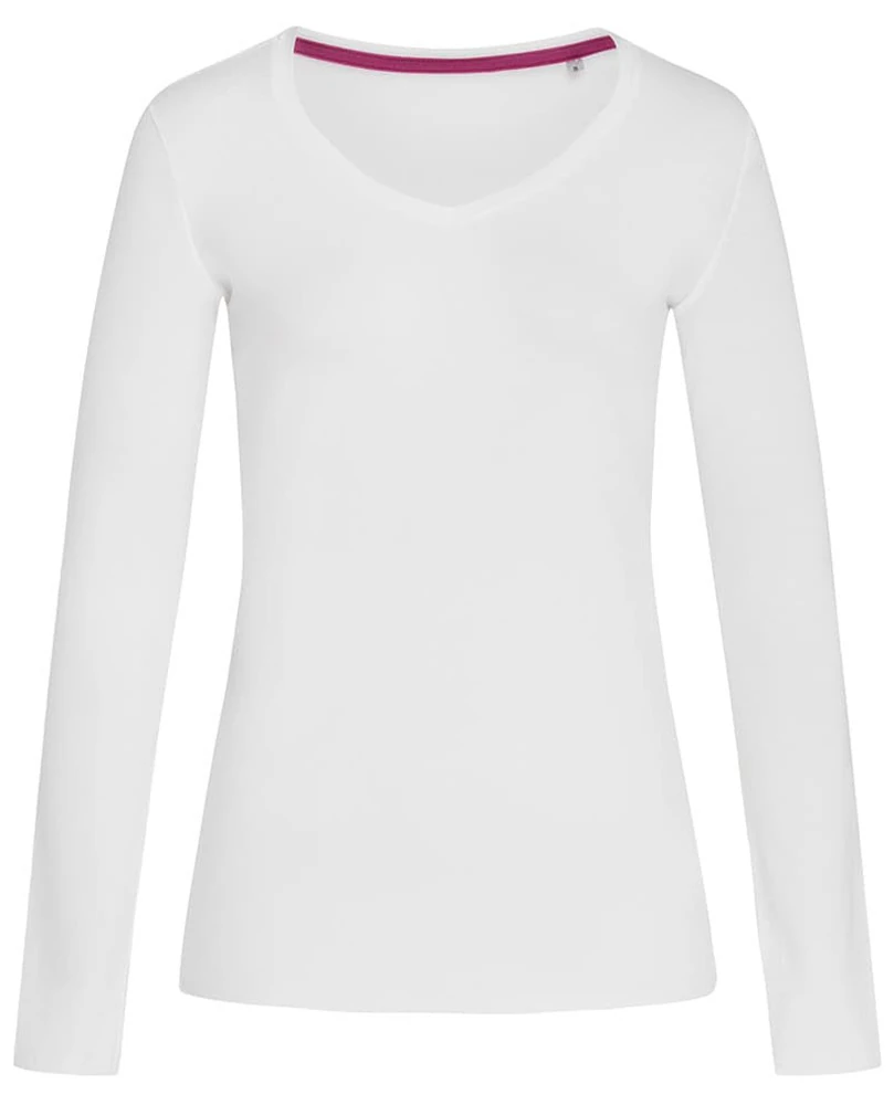 Stedman Womens Stretch-T V-Neck Longsleeve 