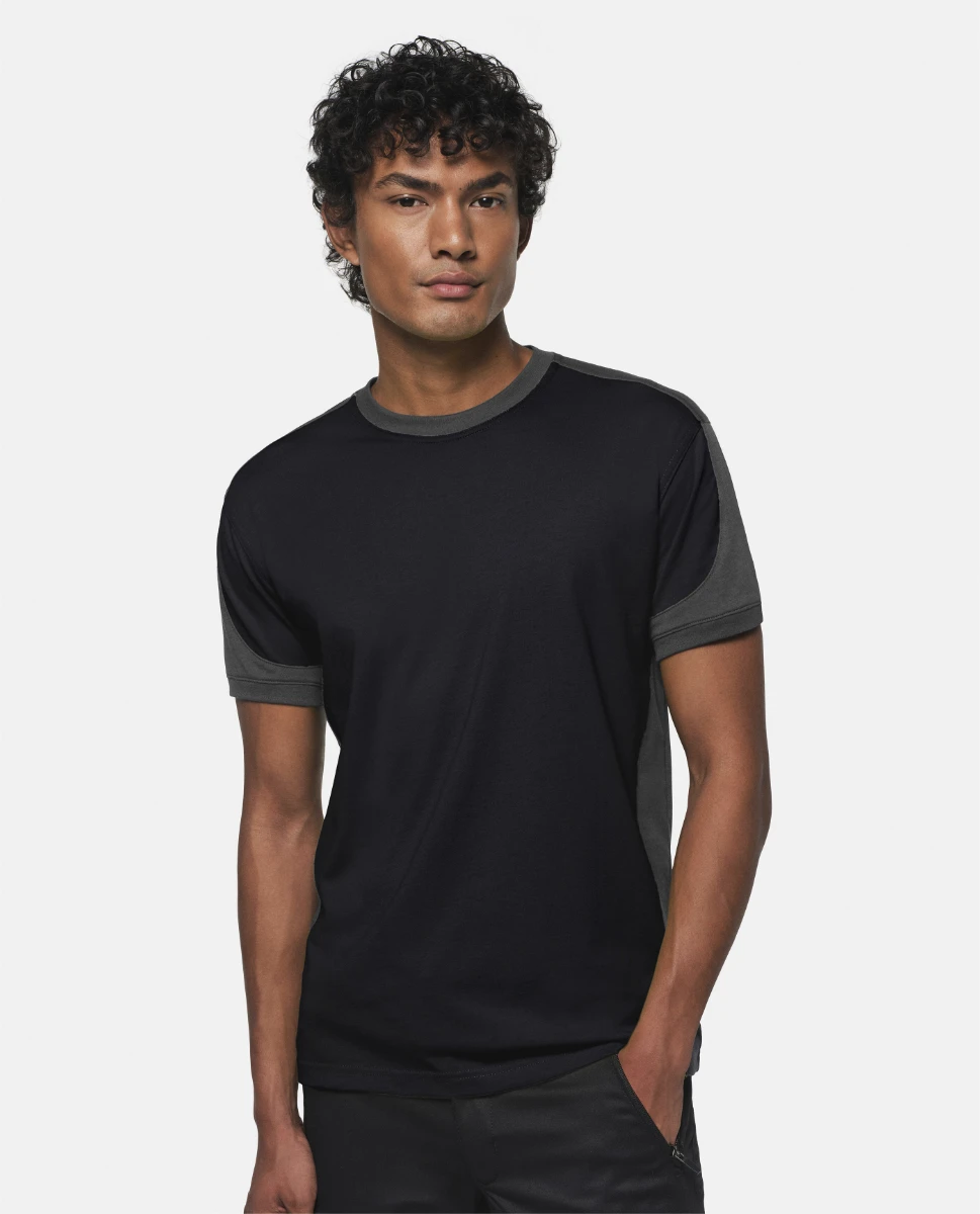 Hakro T-Shirt Contrast Mikralinar