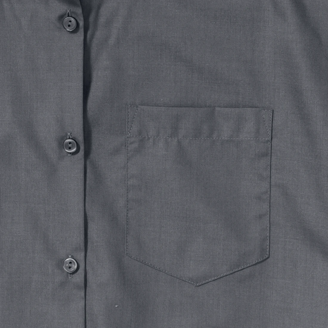 Russell Ladies Short Sleeve Poly-Cotton Poplin Blouse