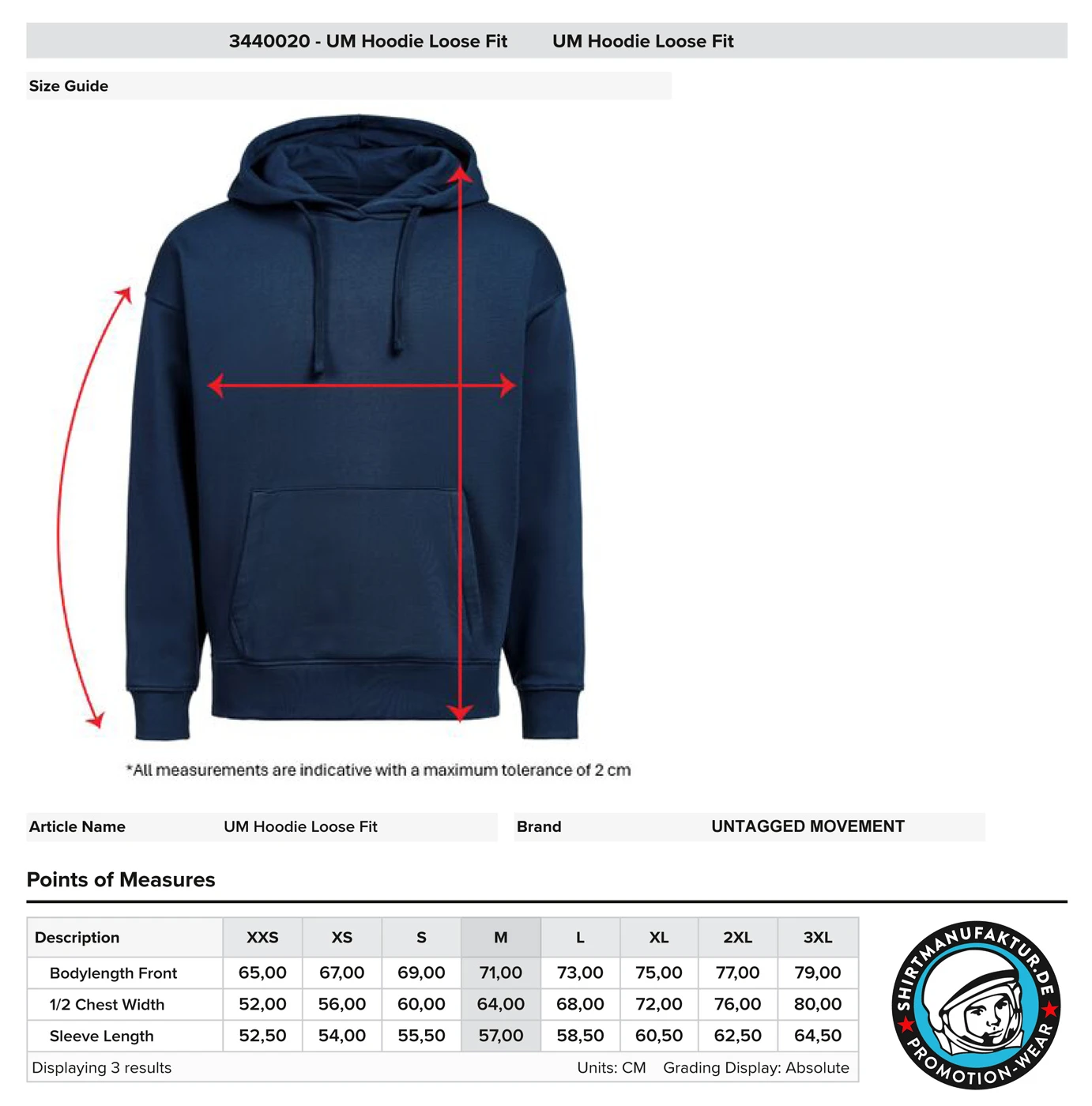 Untagged Movement Hoodie Loose Fit