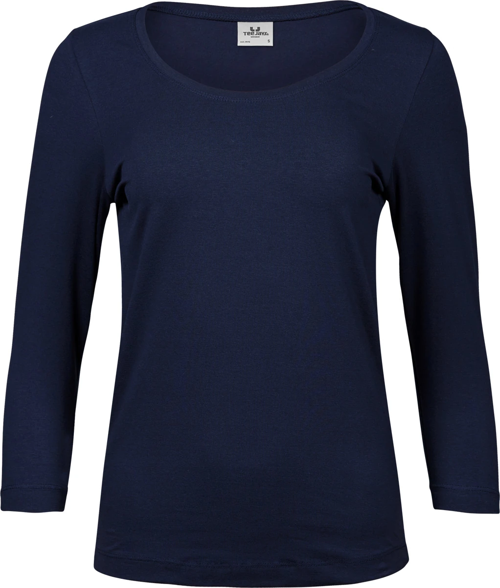 Tee Jays Womens Stretch 3/4 Sleeve Tee