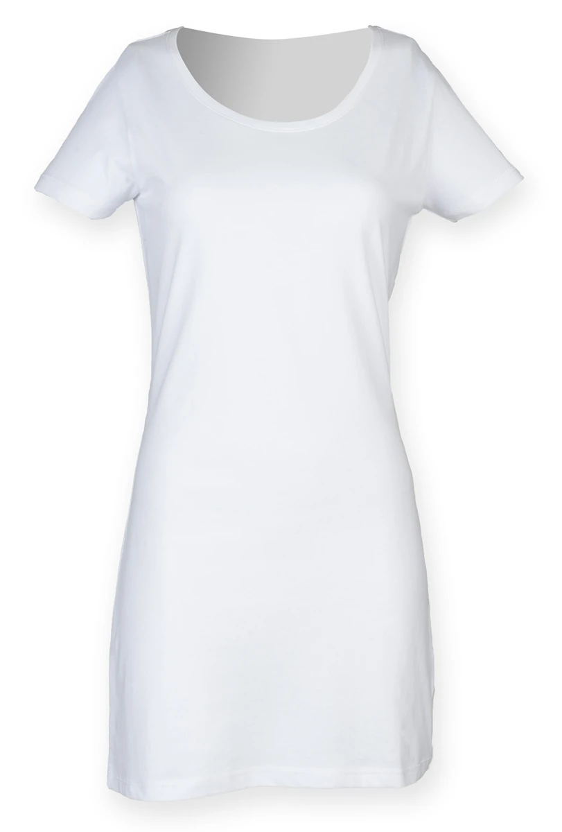 SkinniFit Womens T-Shirt Dress