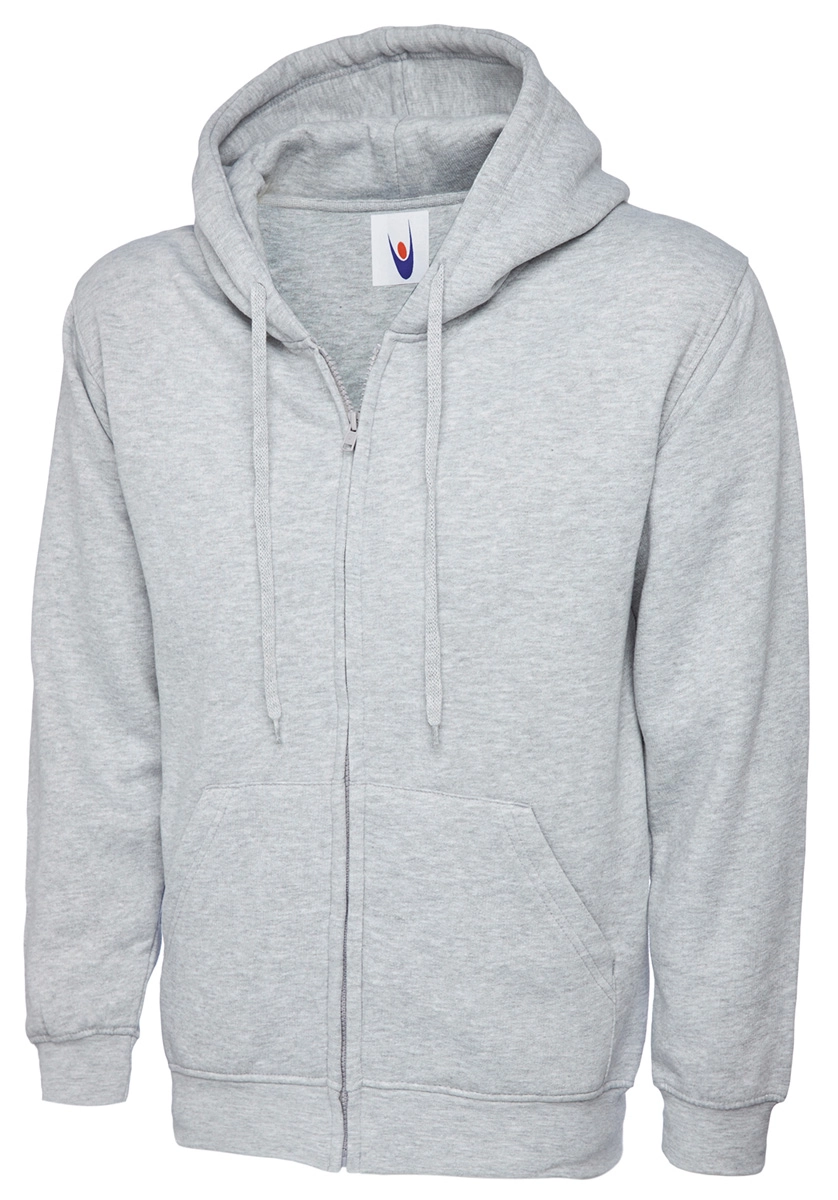 Uneek Classic Full Zip Hooded Sweatshirt