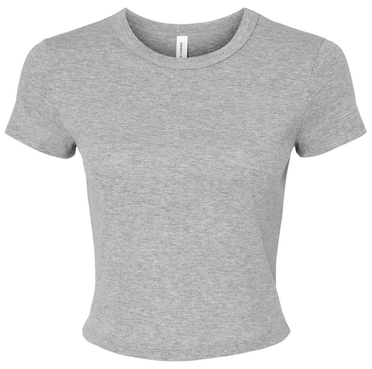 Bella Womens Micro Rib Baby Tee