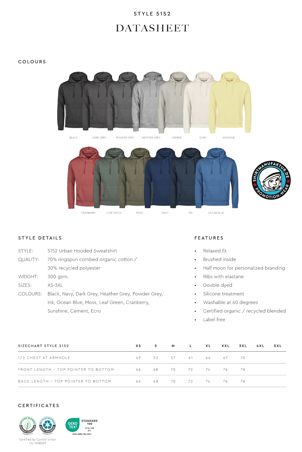 Tee Jays Urban Hooded Sweatshirt