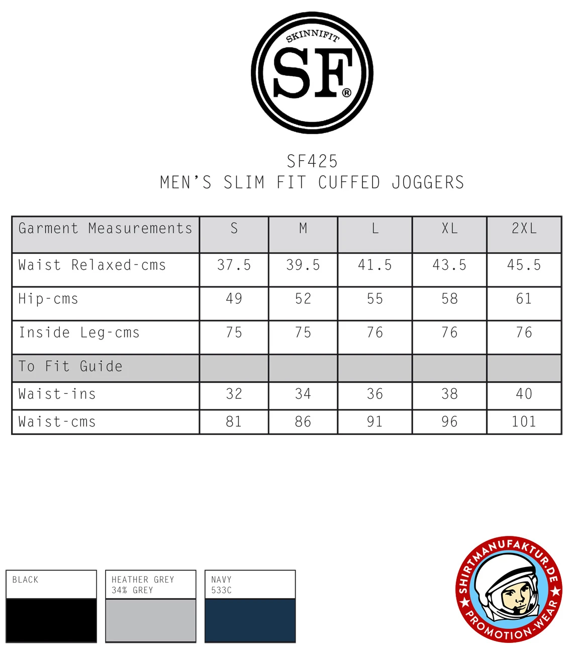 SkinniFit Slim Cuffed Jogger