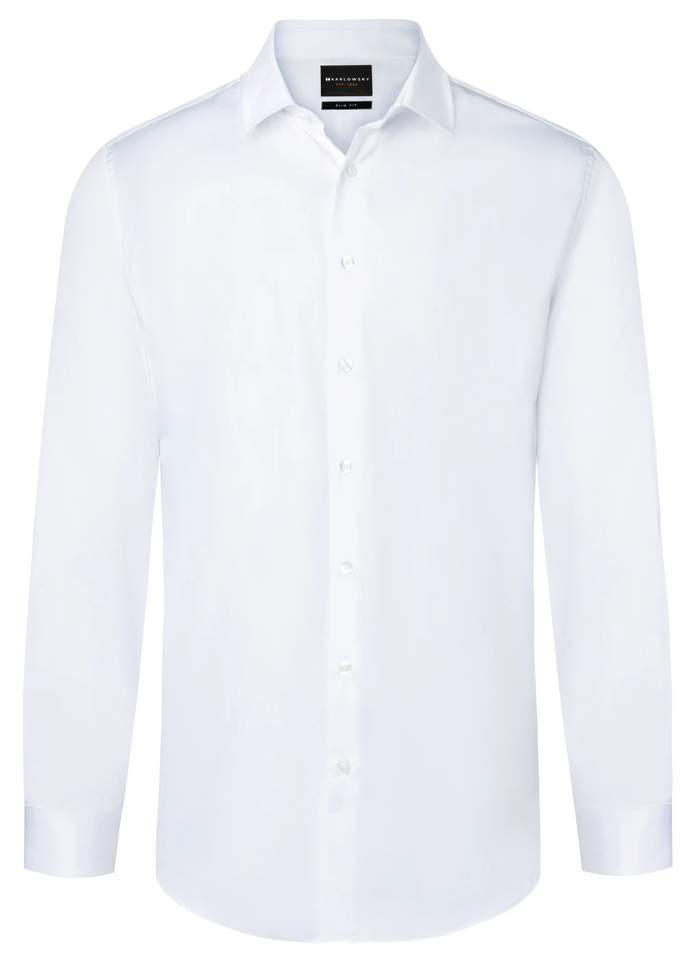 Karlowsky Langarm Herrenhemd Active-Stretch Modern-Fit