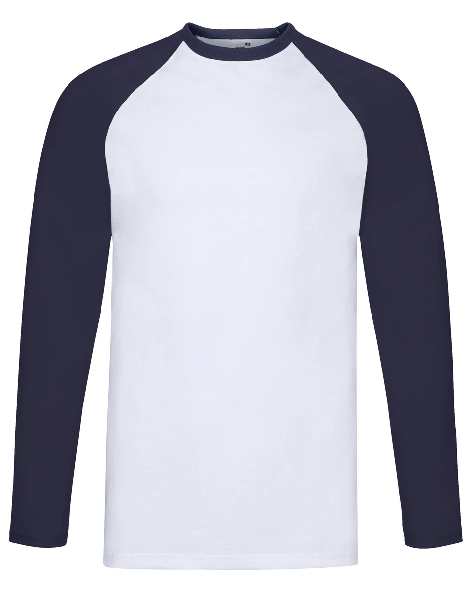 Fruit of the Loom Valueweight Longsleeve Baseball 