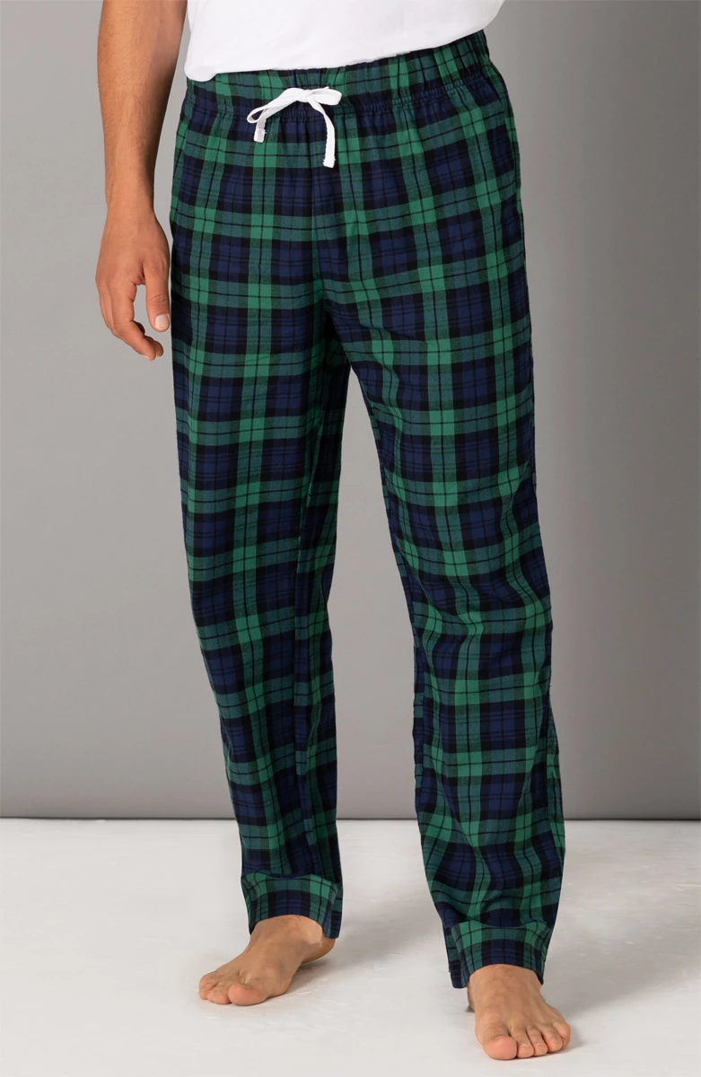 SkinniFit Mens Tartan Lounge Pants