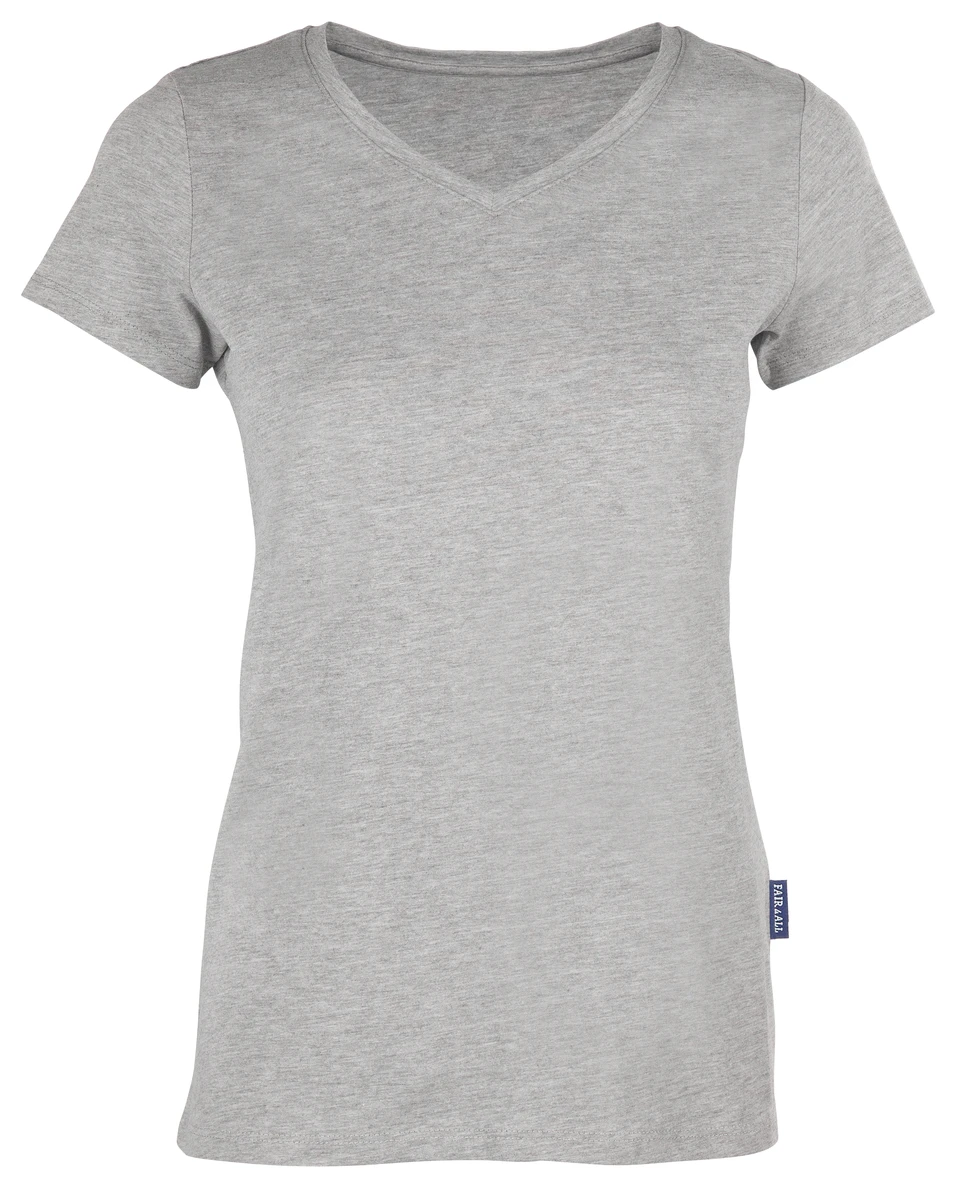 HRM Womens Luxury V-Neck Tee