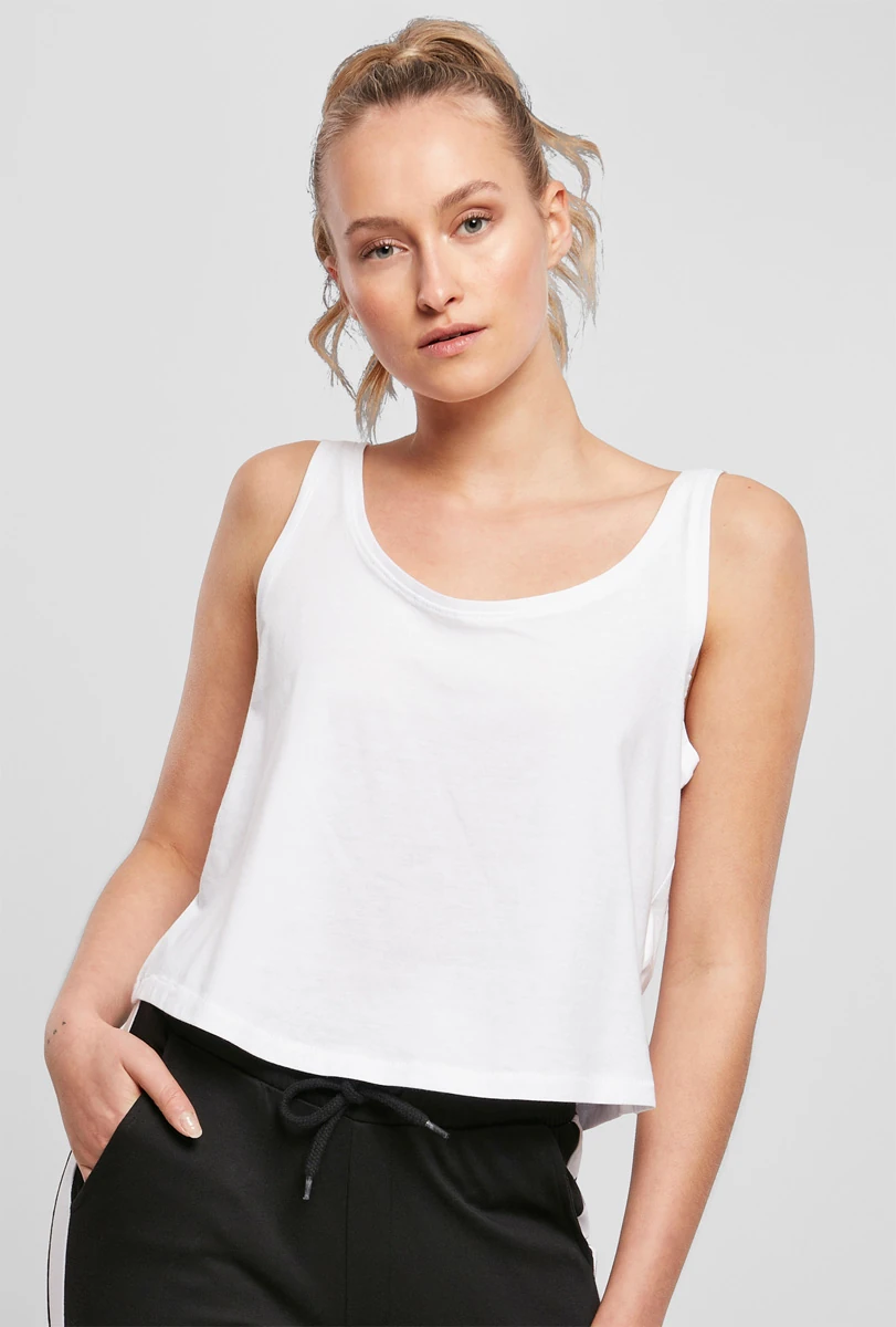 Build Your Brand Ladies Oversized Tanktop