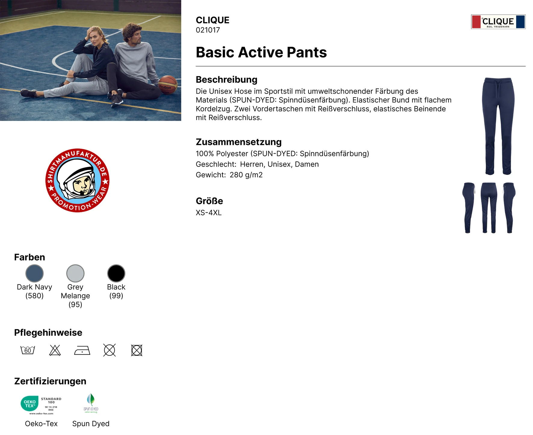 Clique Basic Active Pants