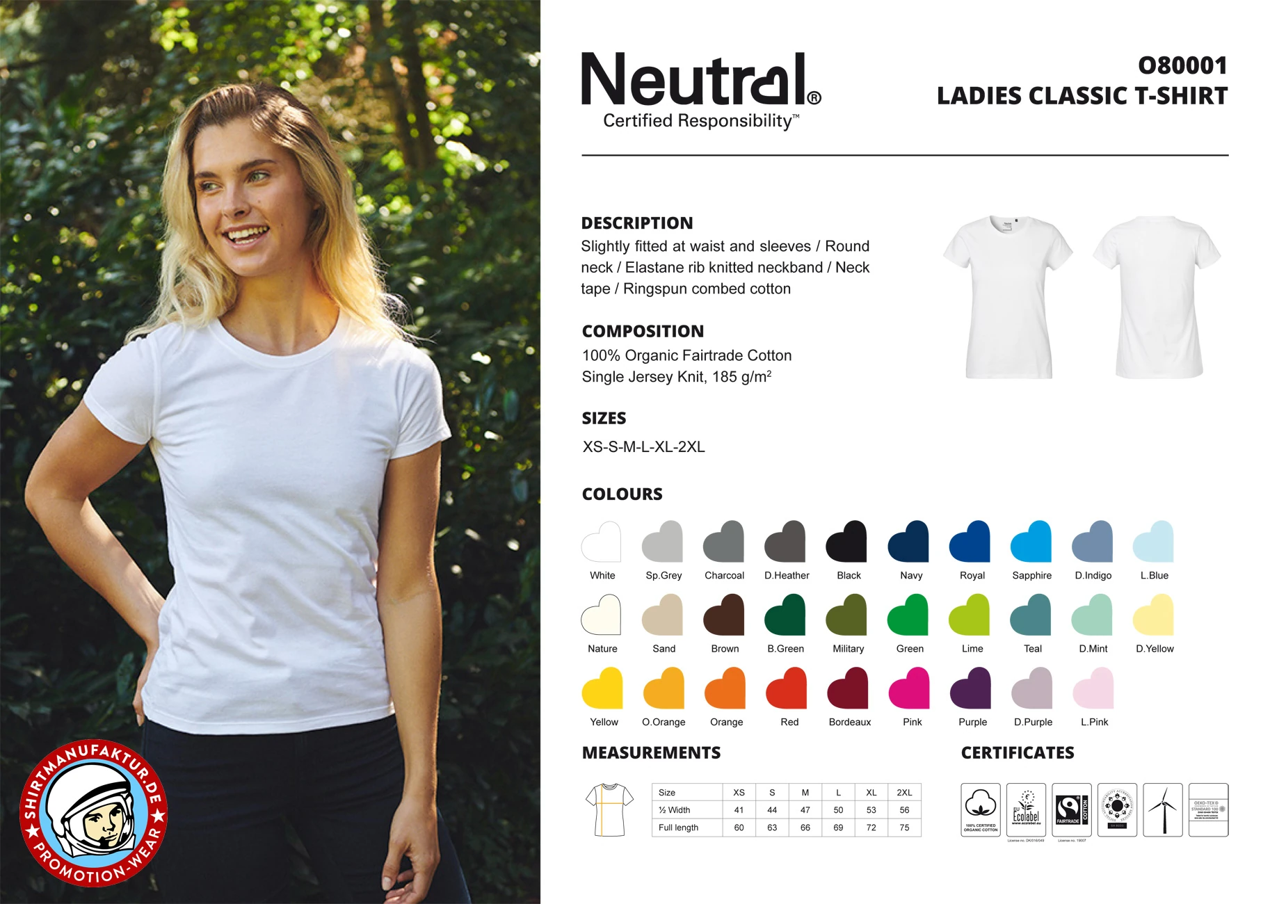 Neutral Ladies Classic T-Shirt
