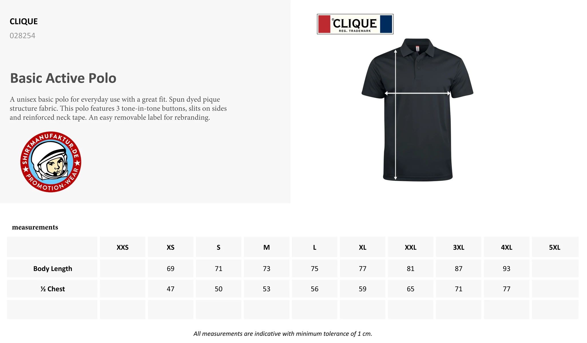 Clique Basic Active Polo