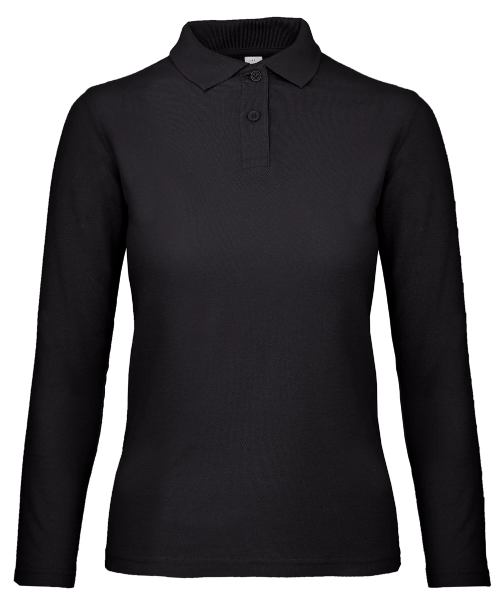 B&C Womens Longsleeve Polo ID.001