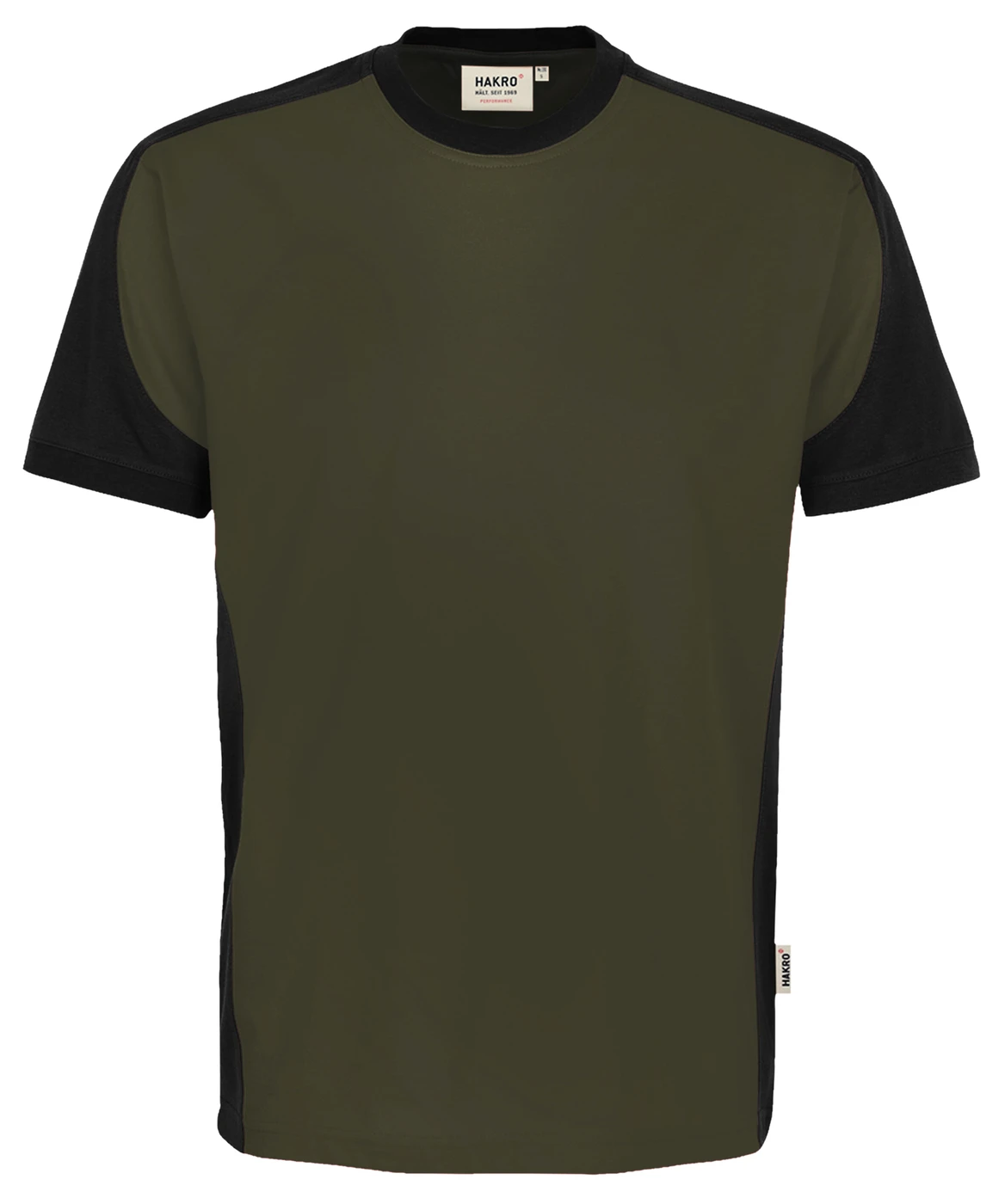 Hakro T-Shirt Contrast Mikralinar Eco