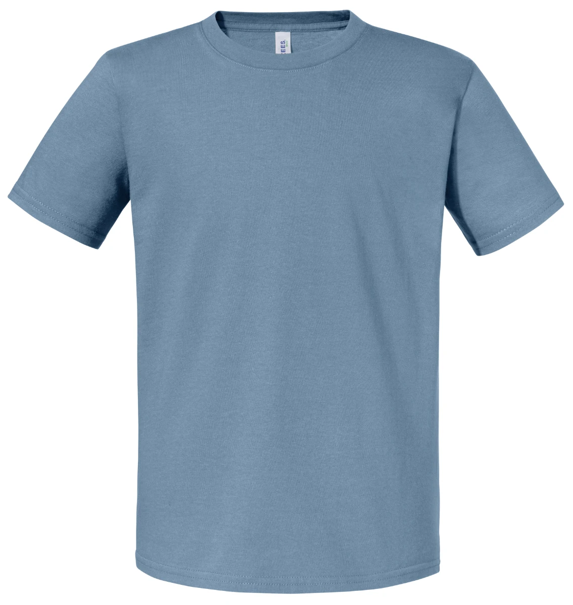 Jerzees Kinder T-Shirt aus Bio-Baumwolle, mineral blue